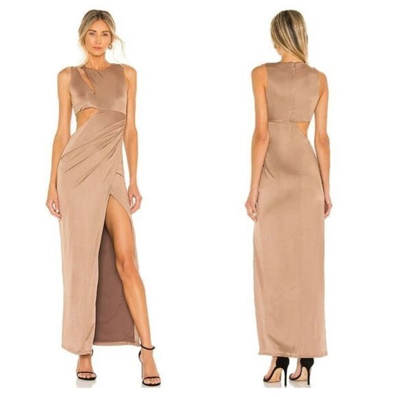 REVOLVE Dresses & Skirts - NBD Keara Gown - Chestnut